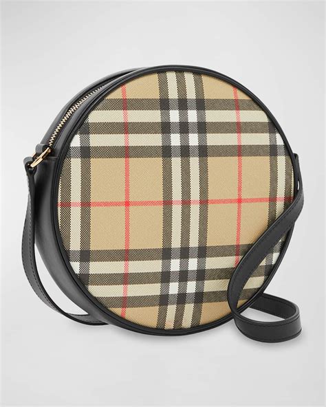 burberry louise vintage check round